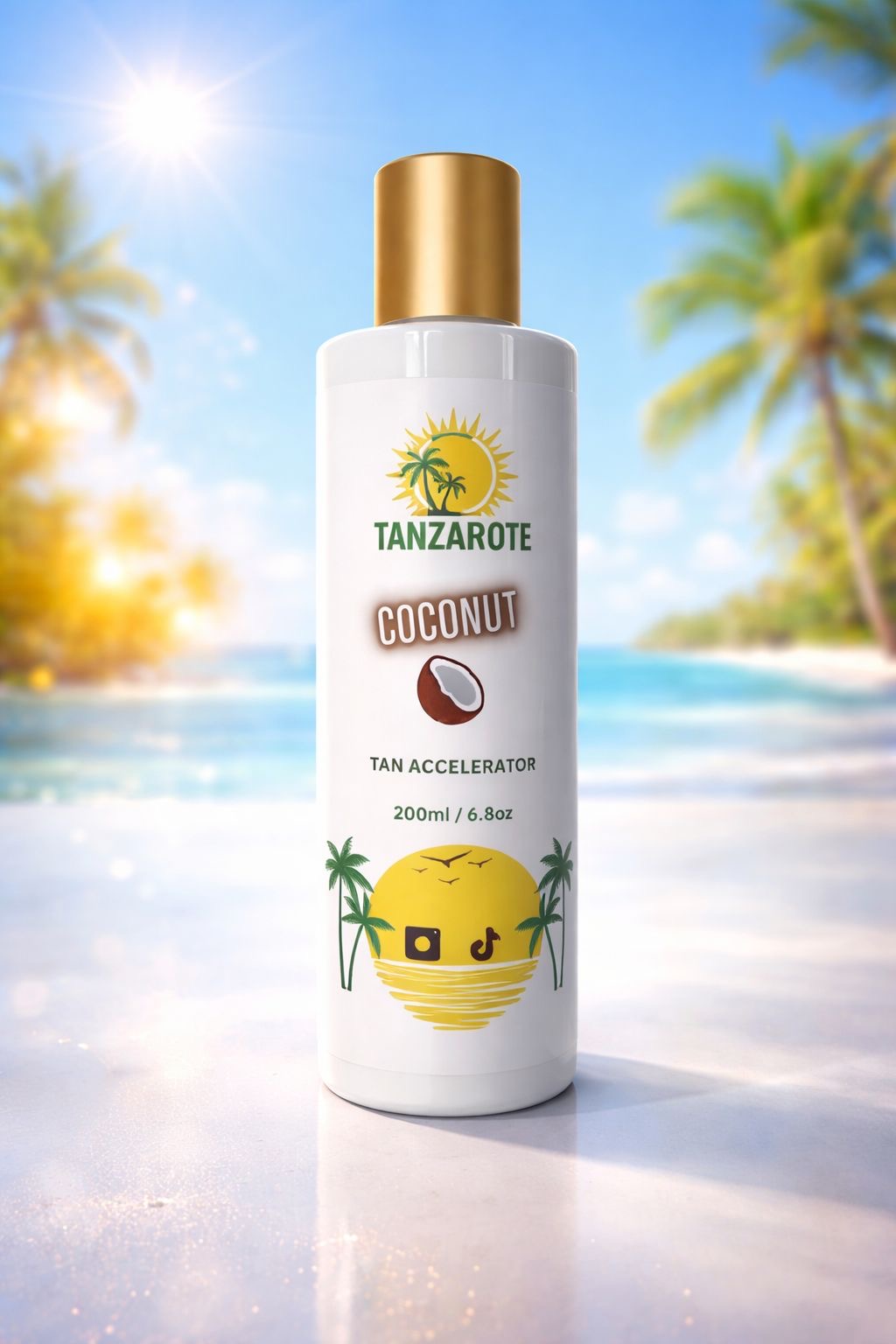 Coconut tan accelerator 200ml