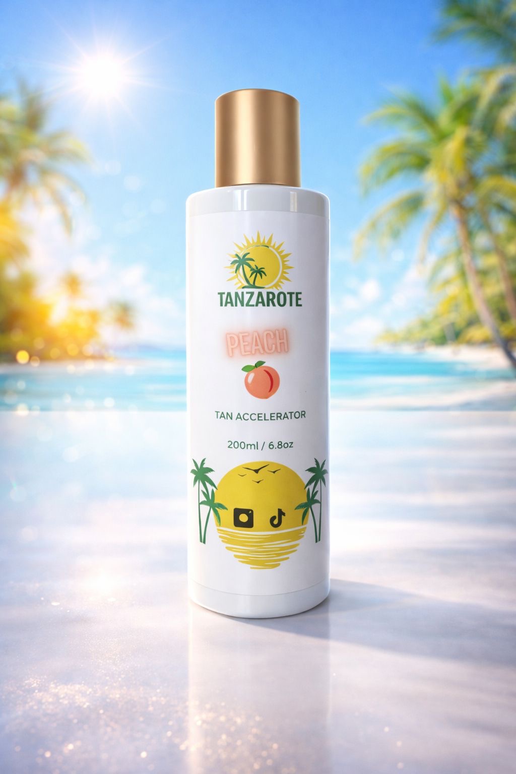 Peach tan accelerator 200ml
