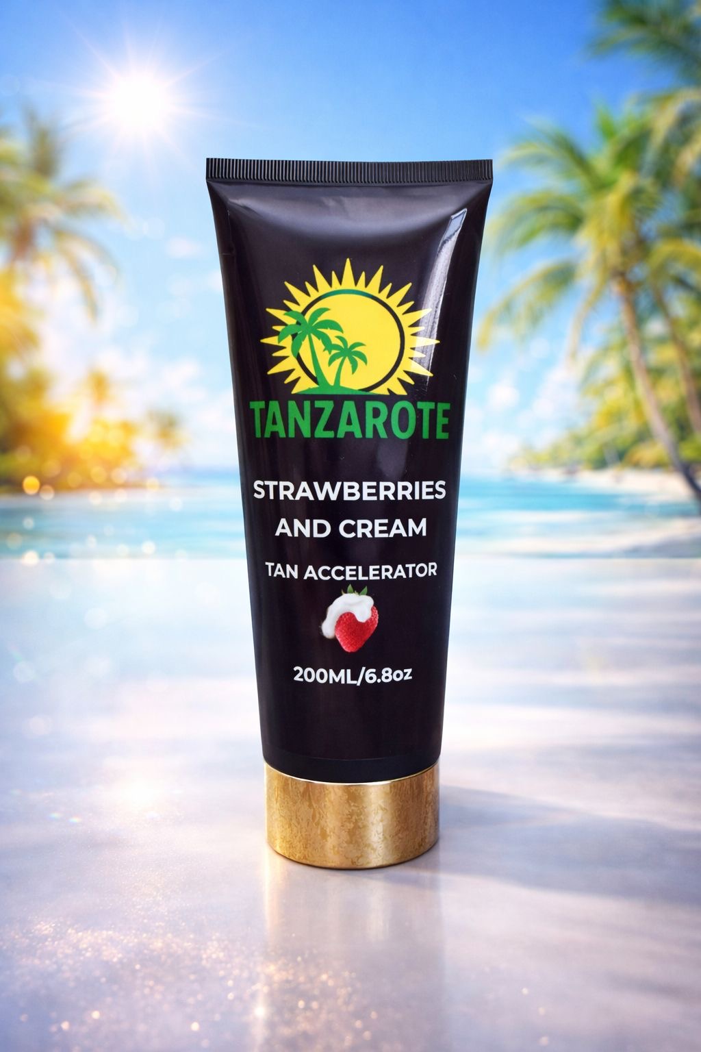 Tanning Accelerator - Strawberries & Cream200ml