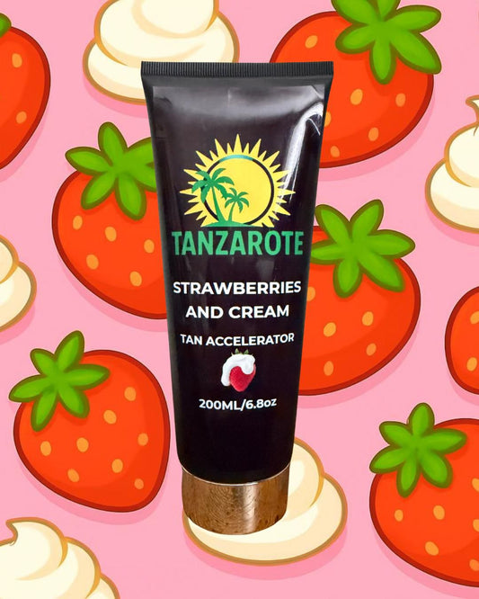 Tanning Accelerator - Strawberries & Cream200ml